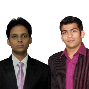 (LtoR)PiyushDixit&Saurabh Shah, Co-Founders